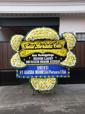 Papan Bunga Duka di Gosara