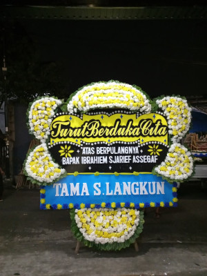 Papan Bunga Duka di Gosara