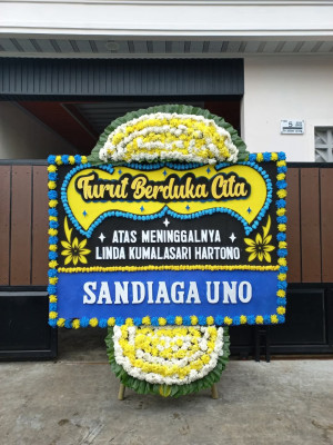 Papan Bunga Duka di Gosara